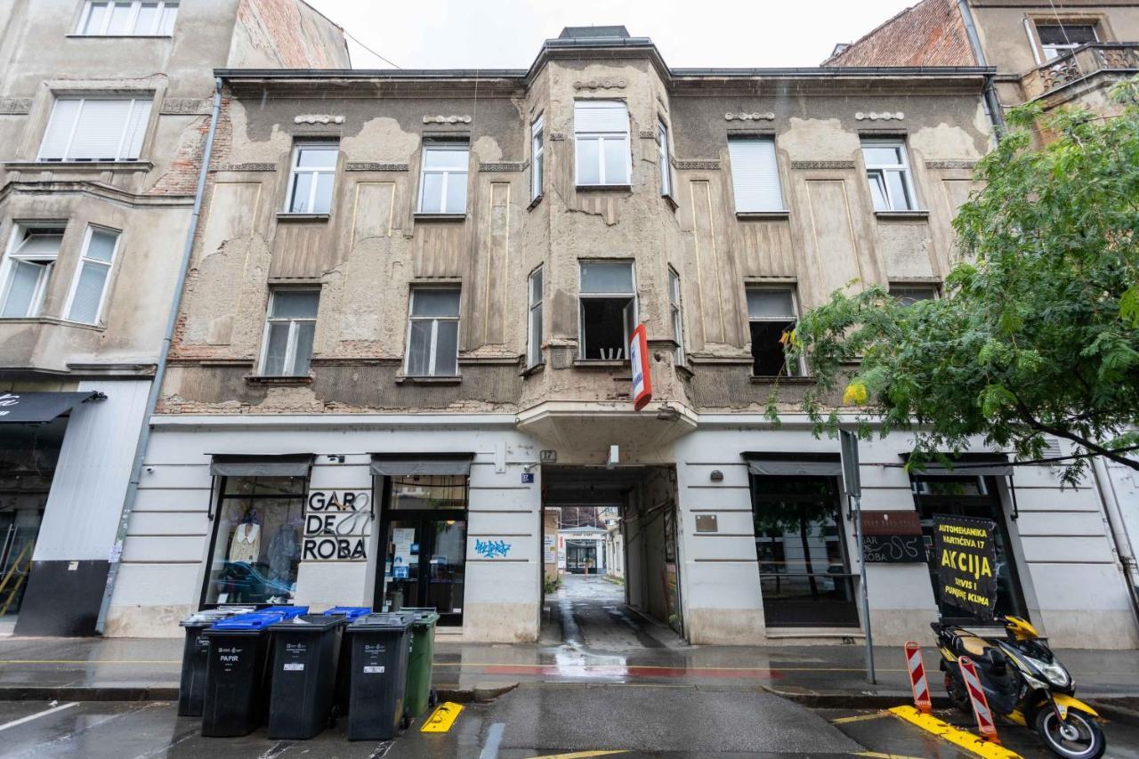 Modern Loft With Gallery In City Center Zagreb Buitenkant foto